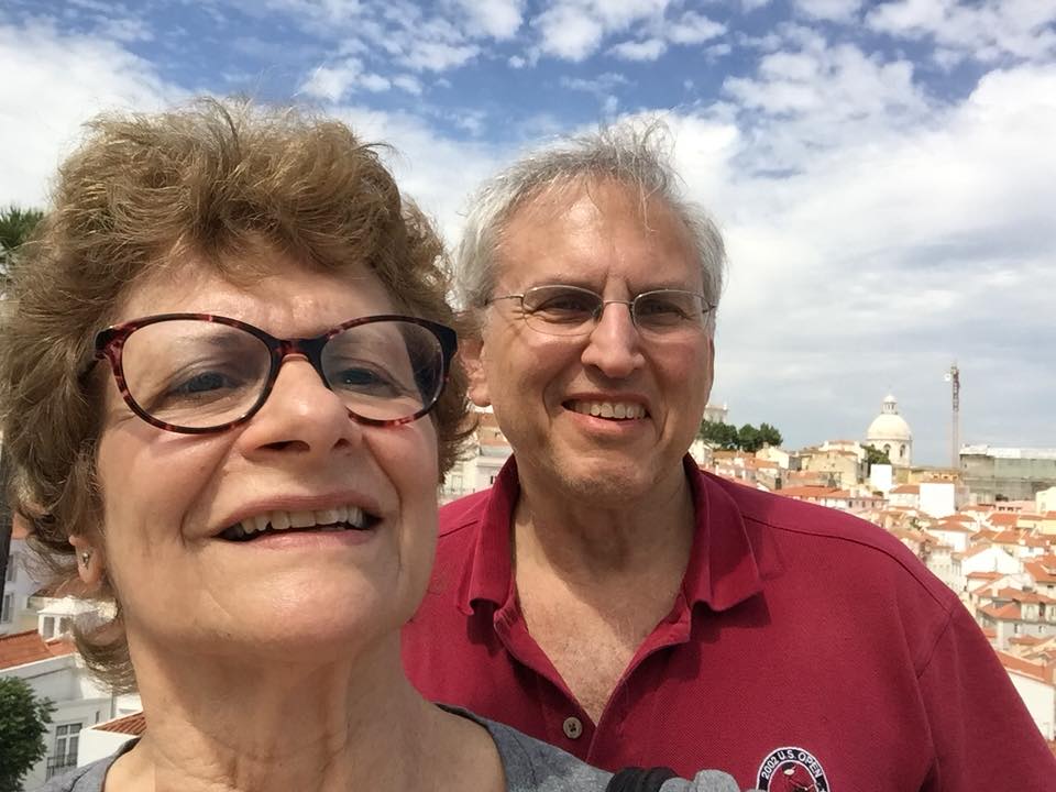 Esther and David in Lisbon, Portugal, 2018